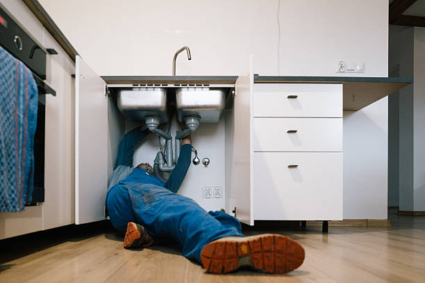Professional Leak Detection technician working in Camino, CA
